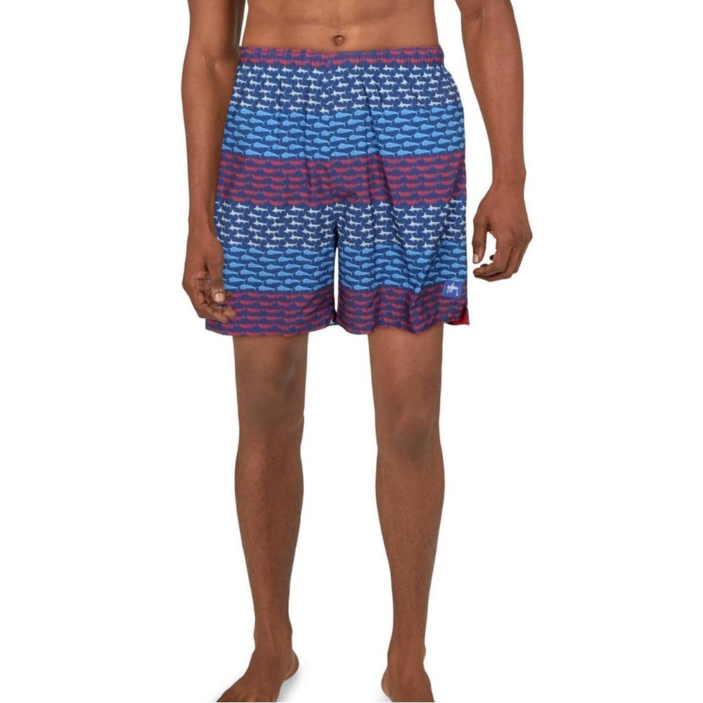 Guy Harvey Mens Mesh Inset Beachwear Swim Trunks